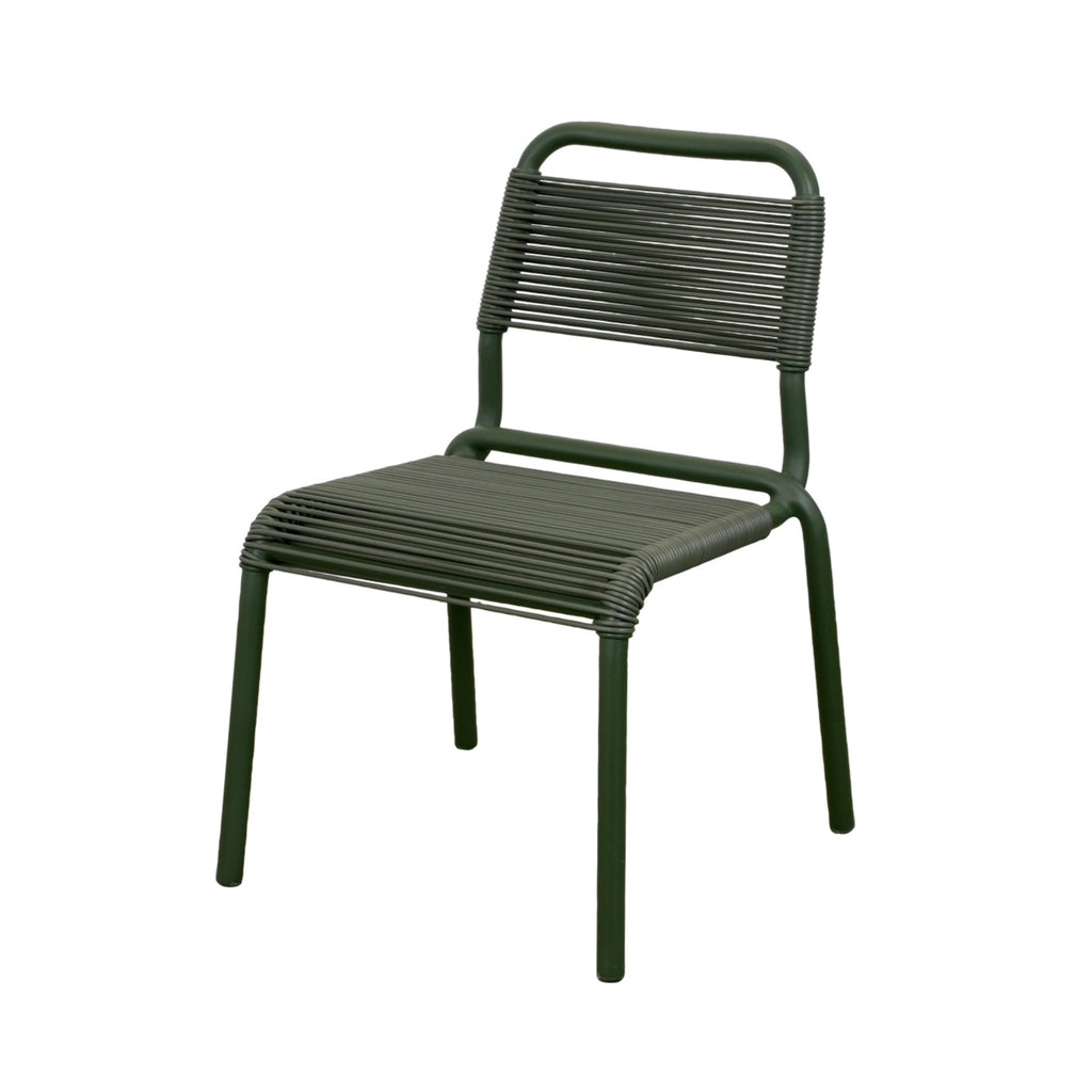 Al DENTE Outdoor Chair in Dark Green - Cane-Line | Milola
