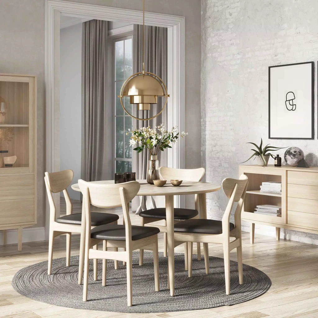 CASØ THOR Round Extendable Dining Table