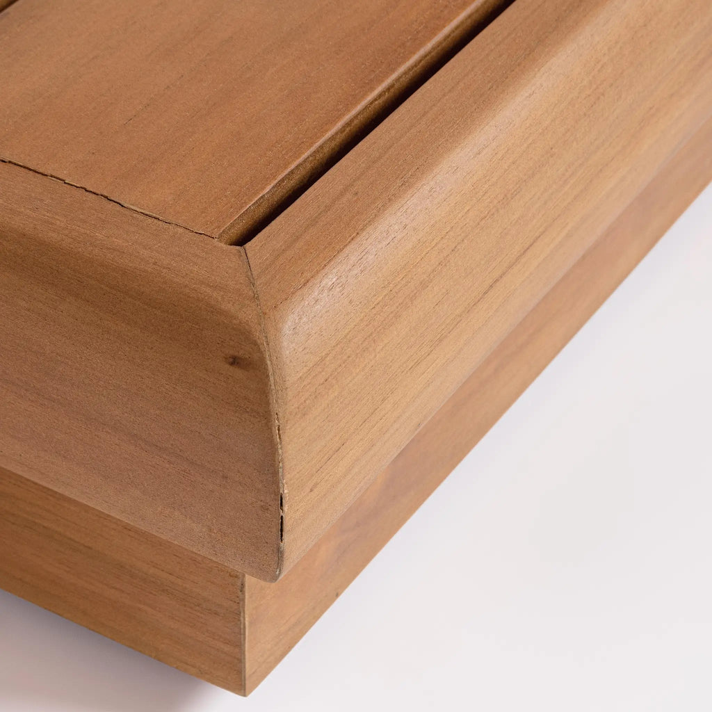 DELGADA Coffee Table in Teak - Bizzotto | Milola