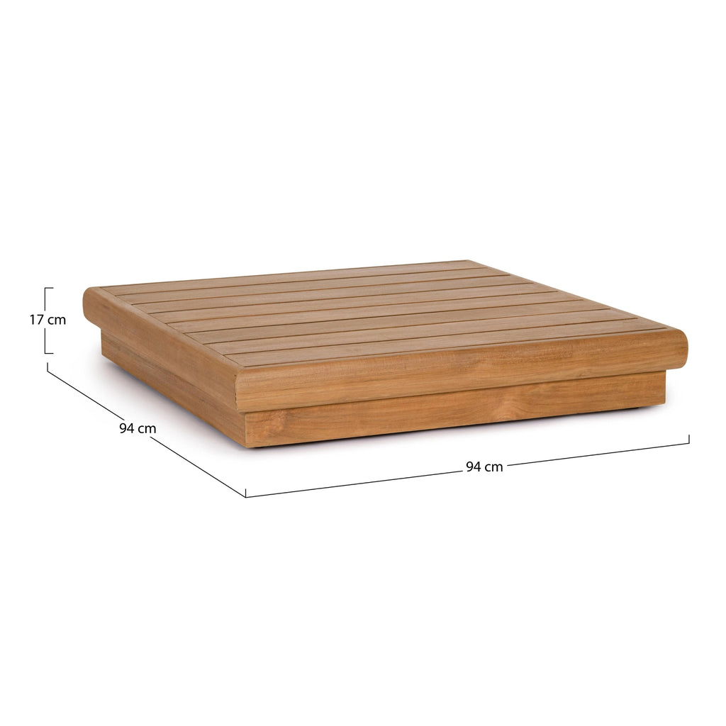 DELGADA Coffee Table in Teak - Bizzotto | Milola