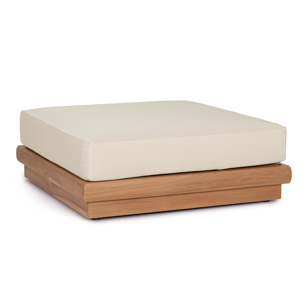 DELGADA Modular Outdoor Sofa in Teak - Bizzotto | Milola