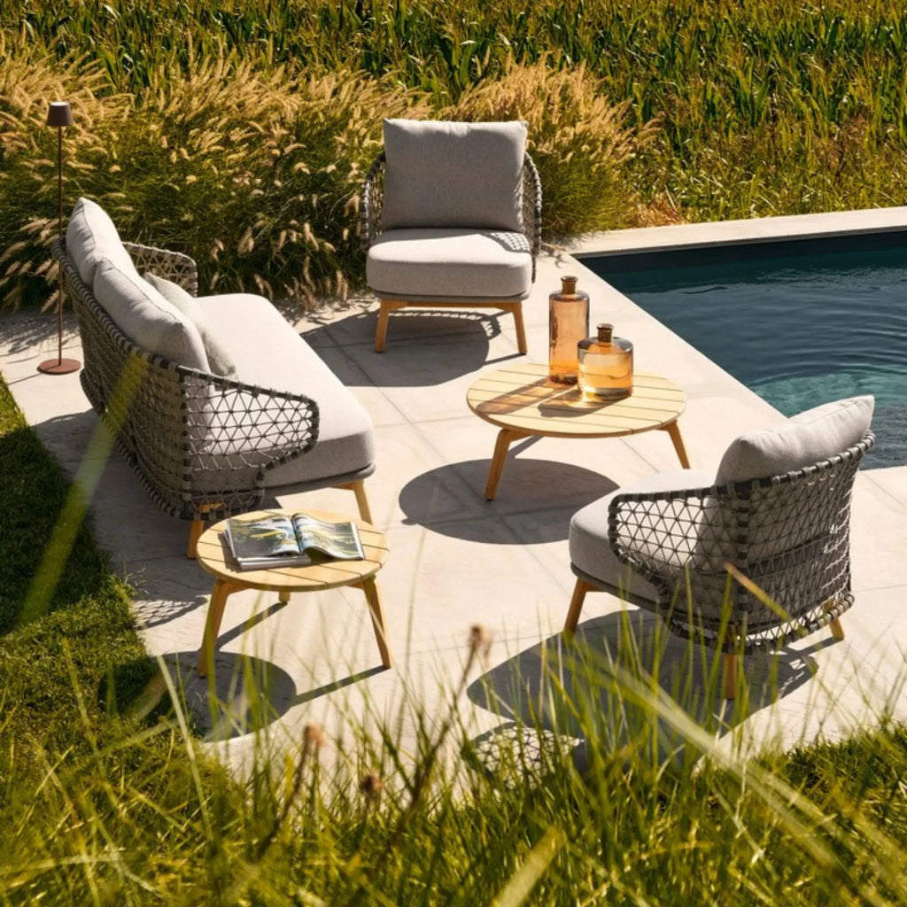 EULARIA Outdoor Sofa in Beige - Bizzotto | Milola