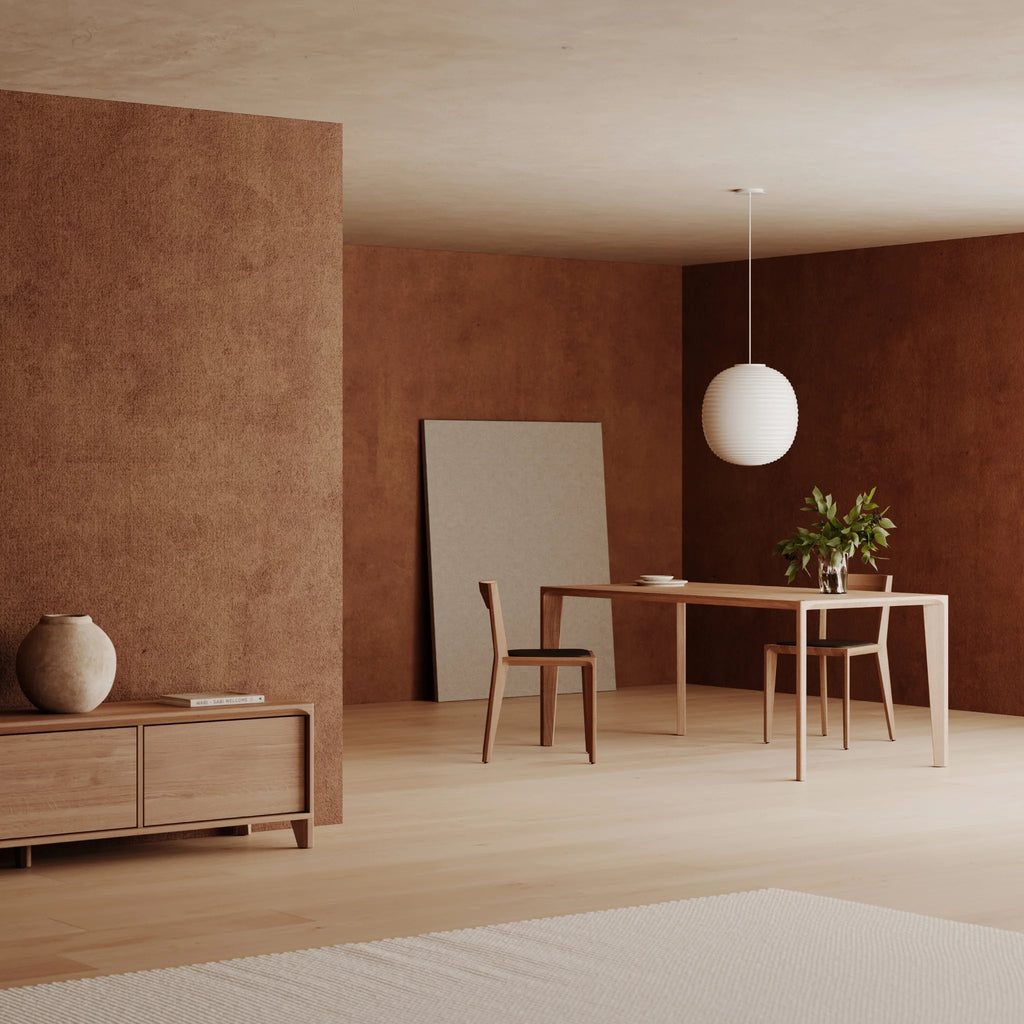 HANNY Dining Table in OakNatural Soap - Artisan | Milola