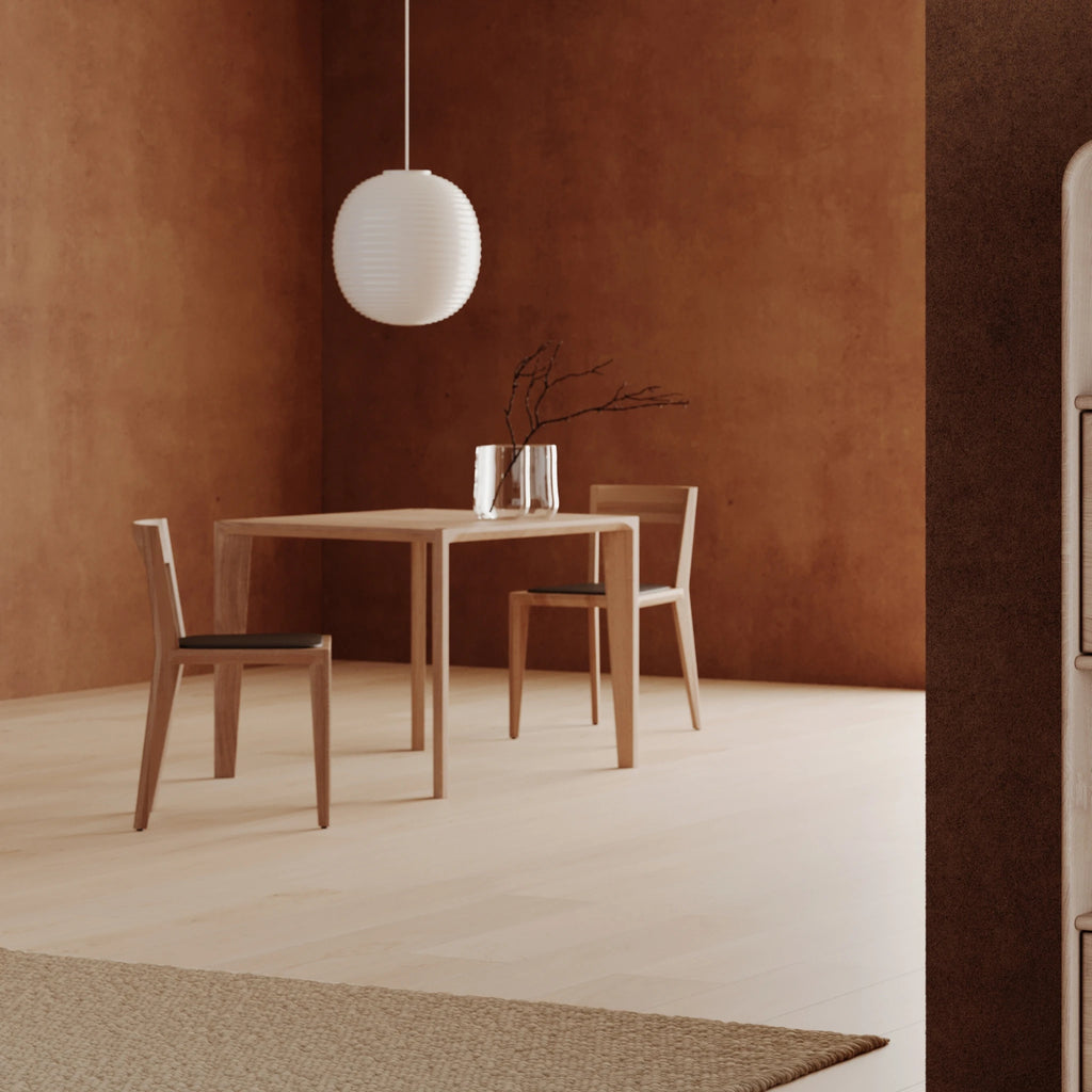 HANNY Dining Table in Oak Natural Soap - Artisan | Milola
