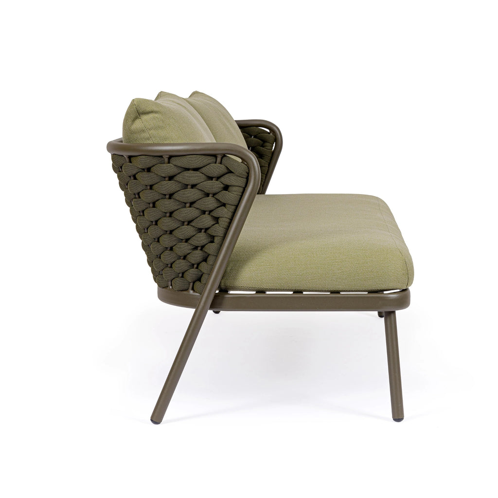 HARLOW Outdoor Sofa in Green - Bizzotto | Milola