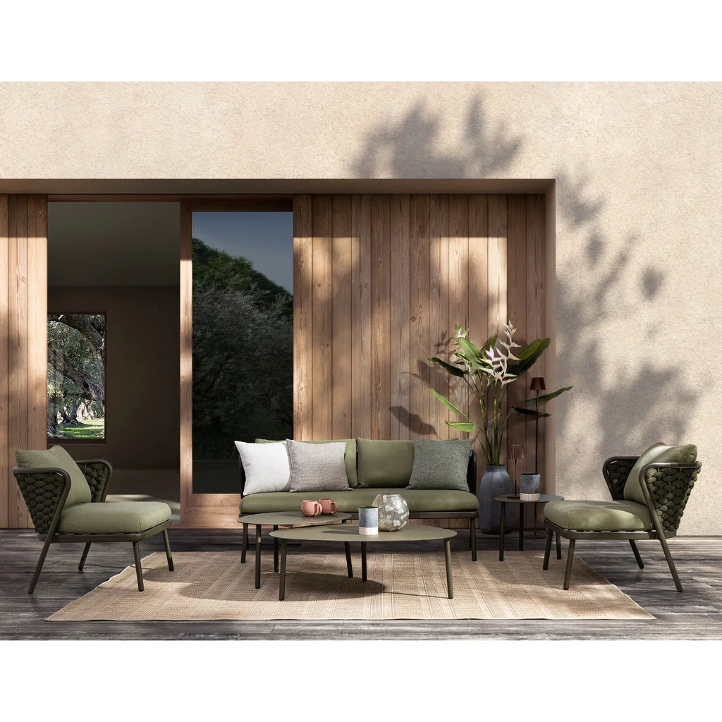 HARLOW Outdoor Sofa in Green - Bizzotto | Milola