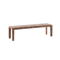 INVITO Bench in Walnut Natural oil - Artisan | Milola