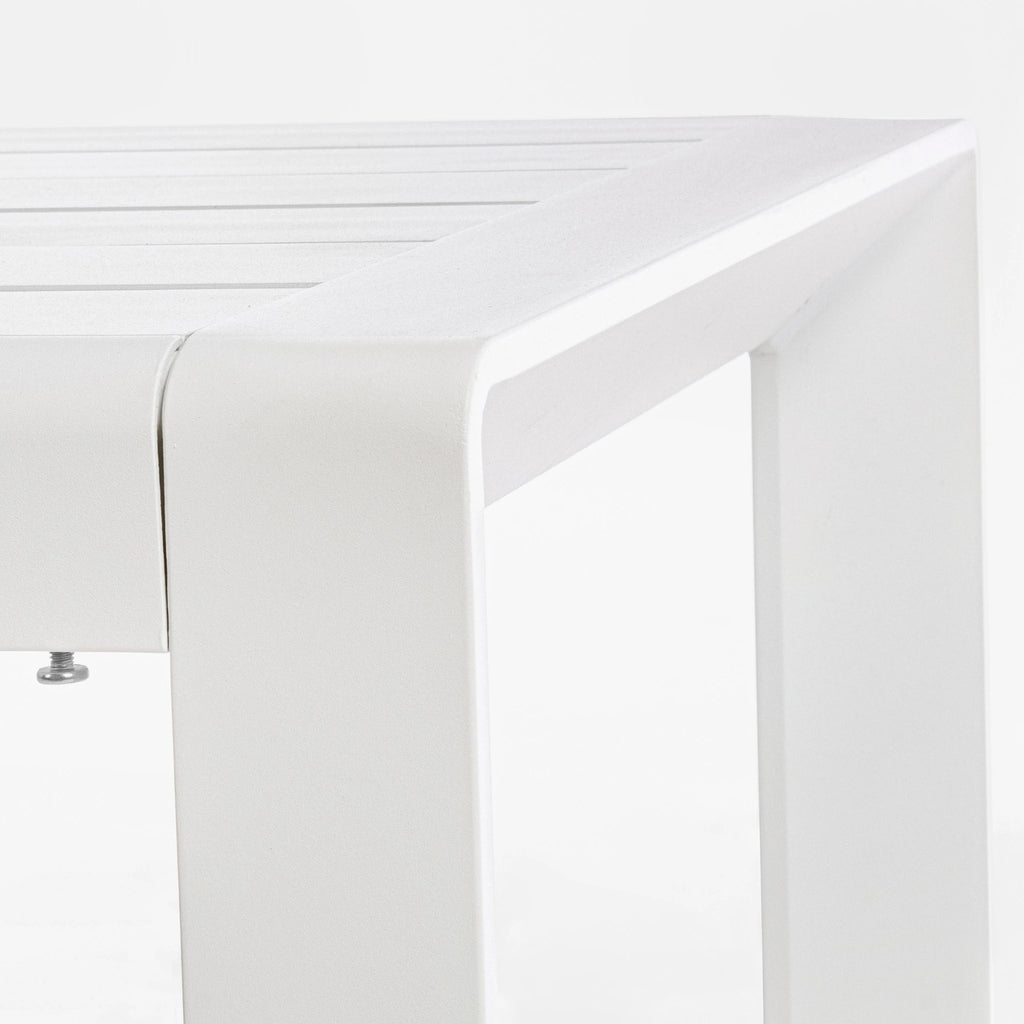 KONNOR Outdoor Corner Sofa Set in White - Bizzotto | Milola