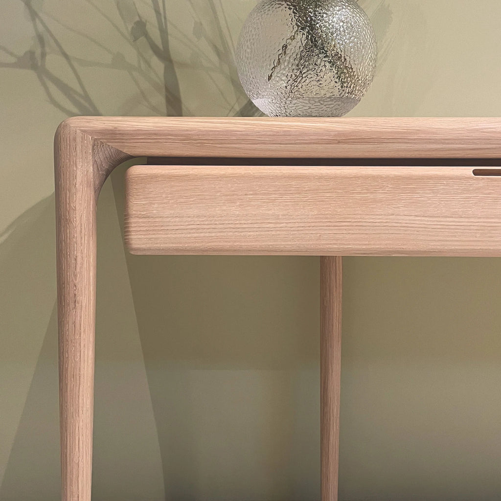 LATUS Console Table in Walnut - Artisan | Milola