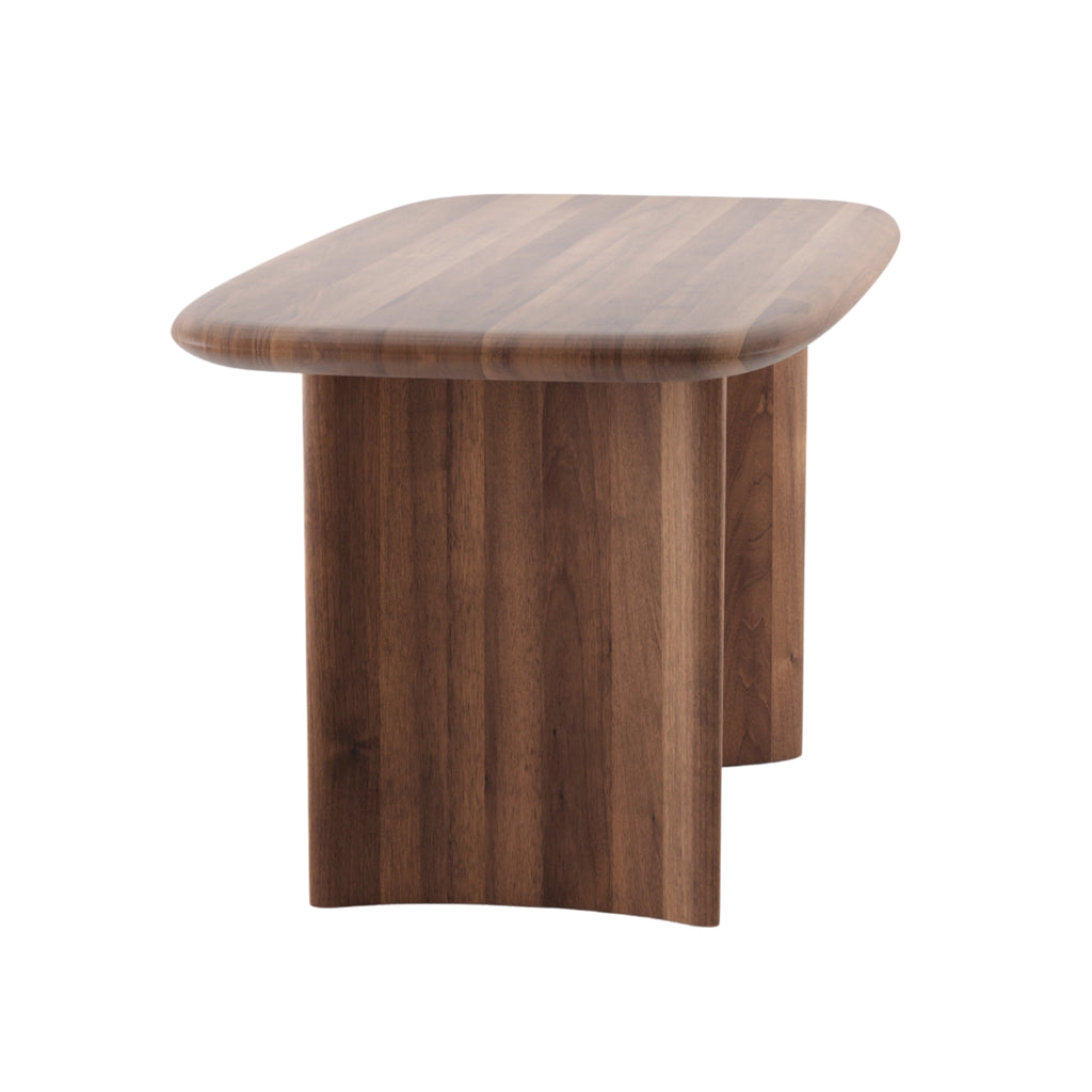 MONUMENT SYMMETRIC Dining Table in Walnut Natural Oil - Artisan | Milola