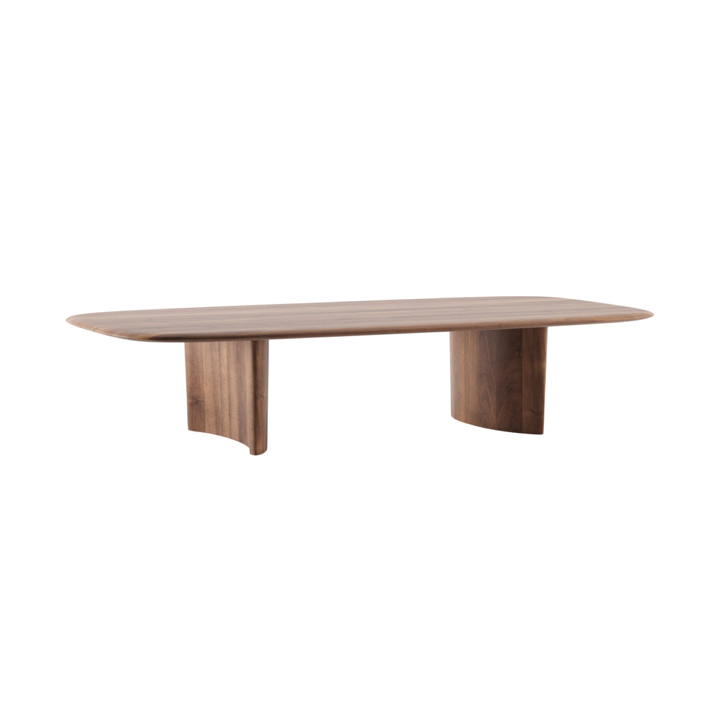 MONUMENT SYMMETRIC Dining Table in Walnut Natural Oil - Artisan | Milola