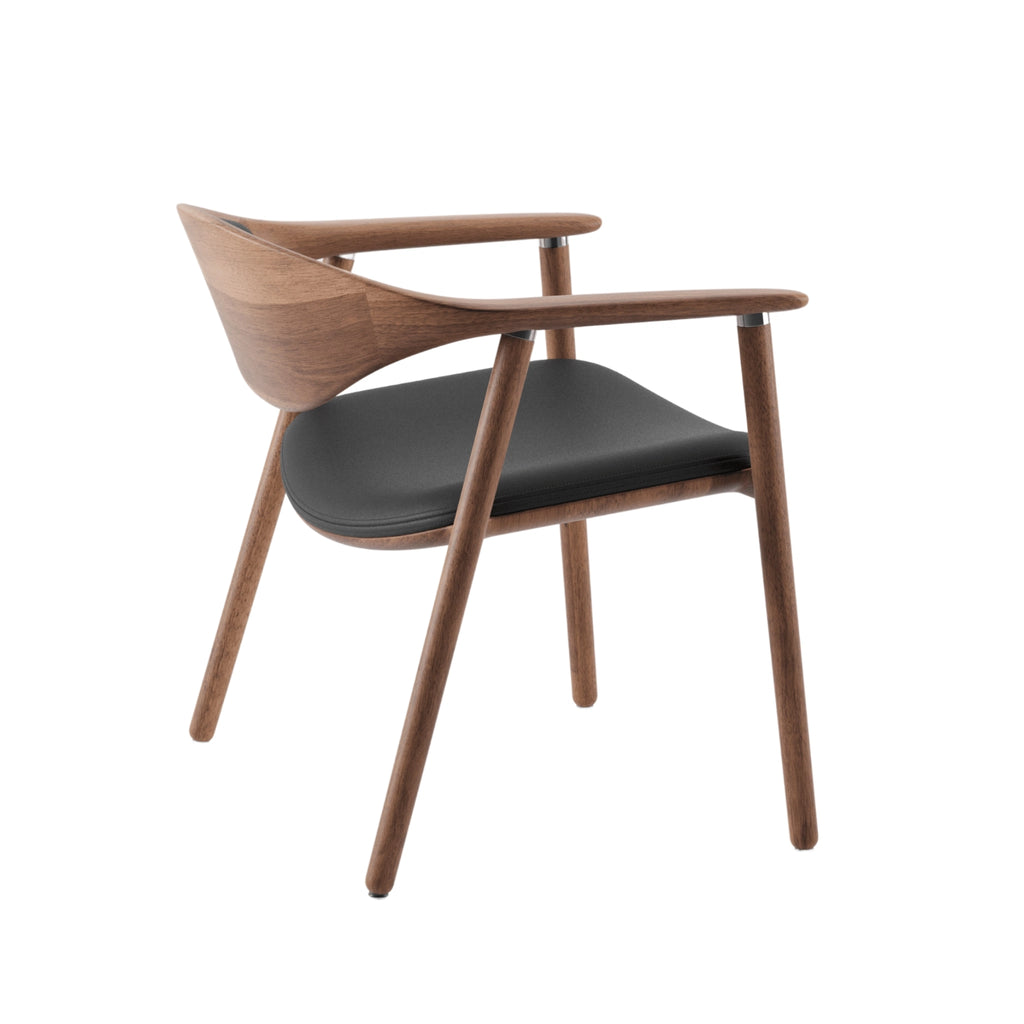NARU Lounge Chair in Walnut Natural Oil - Artisan | Milola