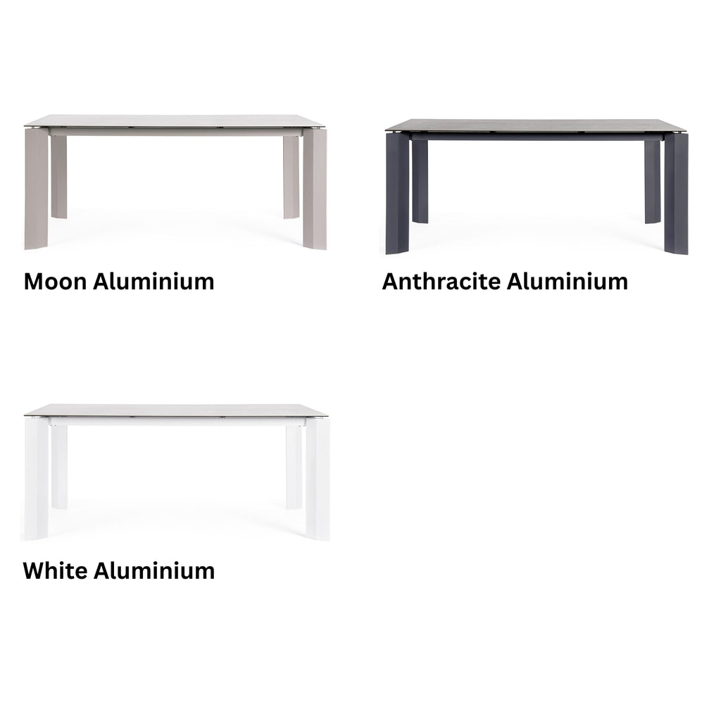 OTAVIO Ceramic Outdoor Dining Table Collage - Bizzotto | Milola