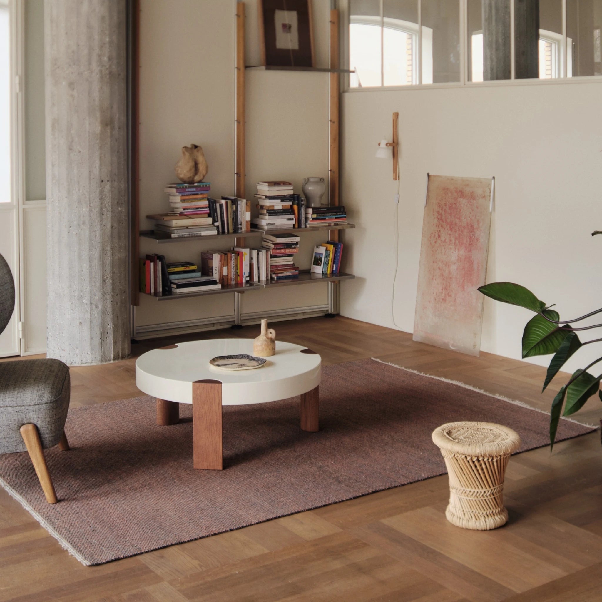 ROCCELLA Linen & Sisal Rug in Rust - Linie Design | Milola