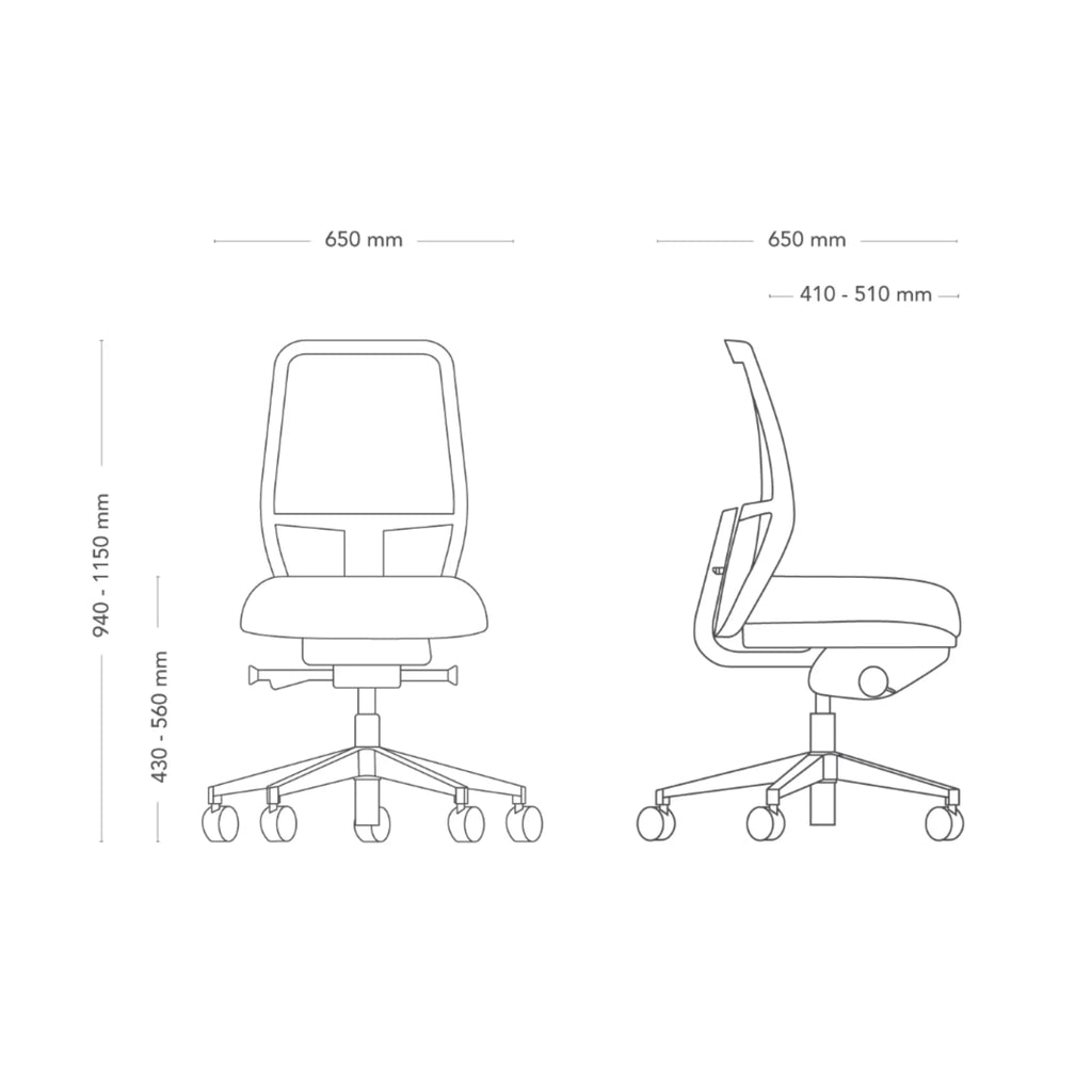 SOUL Office chair (White)