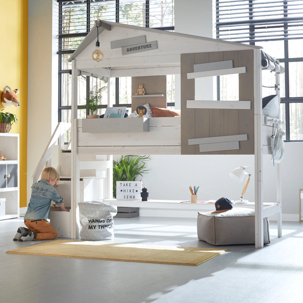 Semi High House Bed - The HIDEOUT - Lifetime Kidsrooms | Milola