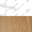 White Ceramic Top (K4) & Natural Oak Leg (38)